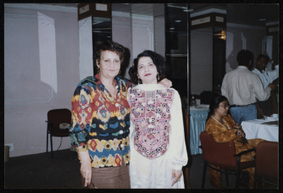 Samya Bamya at a Ceremony for Women in Palestine 