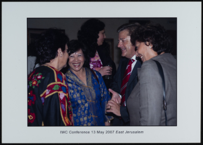 IWC Conference for a Just Sustainable Palestinian-Israeli Peace, Jerusalem, 2007