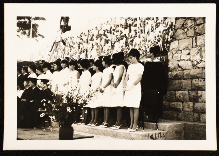 The Last High School Cohort Graduates Birzeit School 
