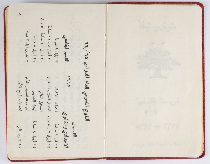 Georgette Qissiseh's Student ID at Birzeit College 