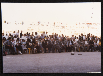 Hannouneh Troupe Performing in the Yard of the Arab Model Schools in Amman
