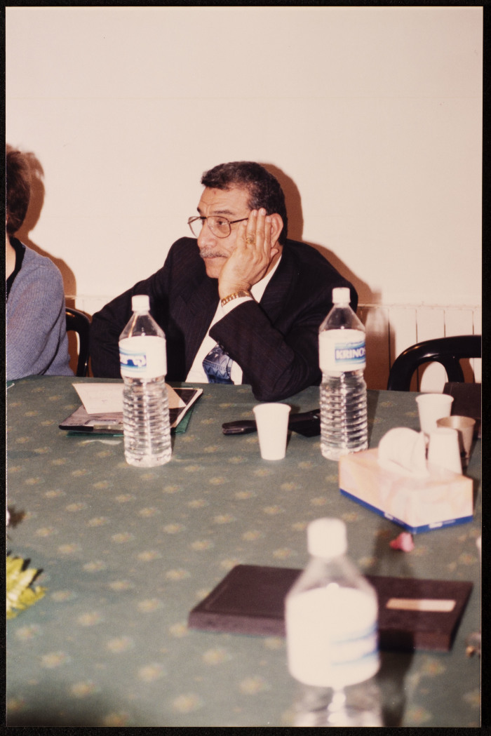 صورة من مؤتمر مسرح عشتار بشأن مناهج تعليم المسرح، 1998<br />