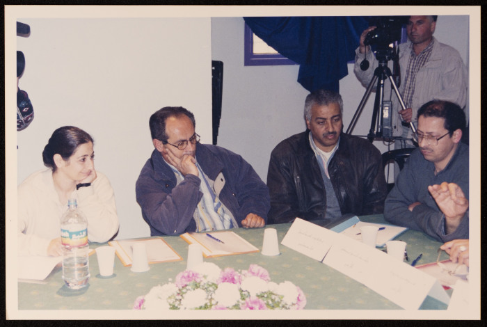 صورة من مؤتمر مسرح عشتار بشأن مناهج تعليم المسرح، 1998<br />