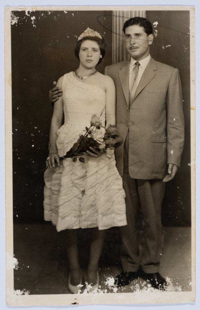 A Glimpse of Wajih ʿali ʿazem and Infiṣal ʿabdel-ʿ'aziz Hiwwari's Wedding 