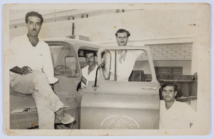 ʿabdel-Latif Hiwwari and ʿabdallah ʿazem with their Colleagues in Kuwait 