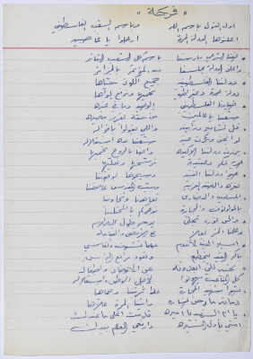 "Farha", a Poem by Rajih al Salfeety
