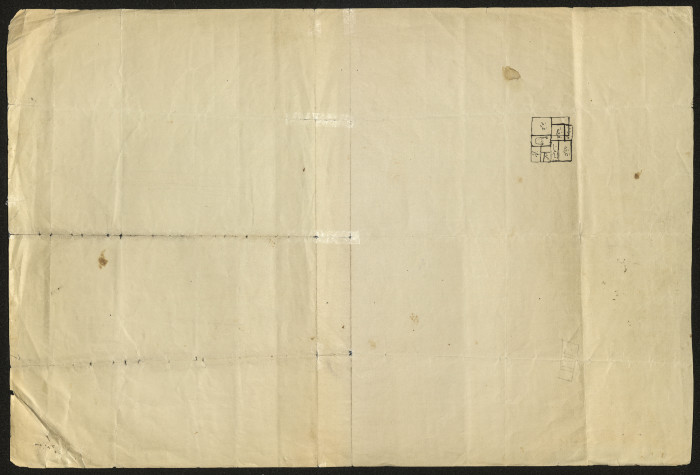 ʿabdel-ʿaziz Bushnaq's House Plan Issued by Tulkarm Municipality, 1948
