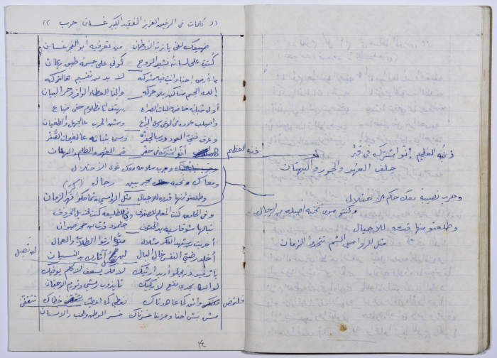 قصيدة  بعنوان: تبا لها شو قاسية يد الحتوف 