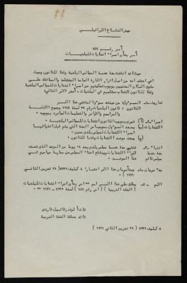 An Announcement about the West Bank Municipal Elections, 1971