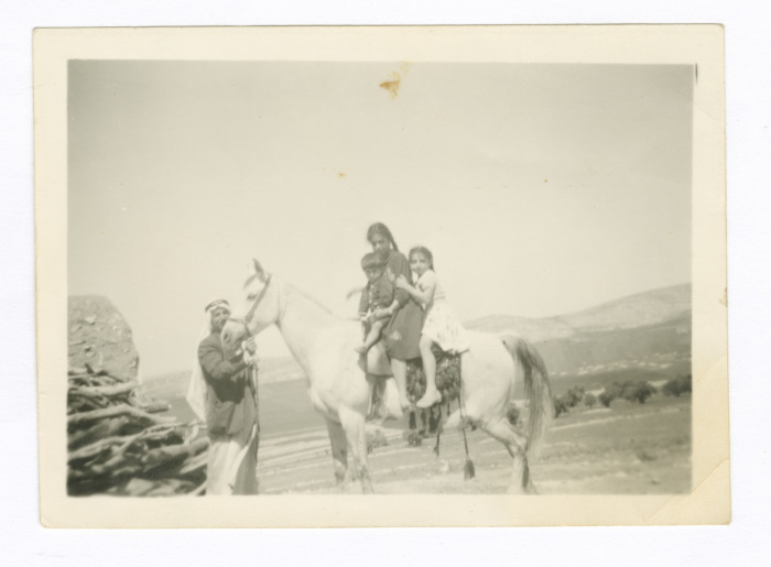 Girls Riding a Horse