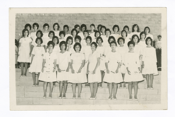 A Photograph of Ghada Rashid with Colleagues 