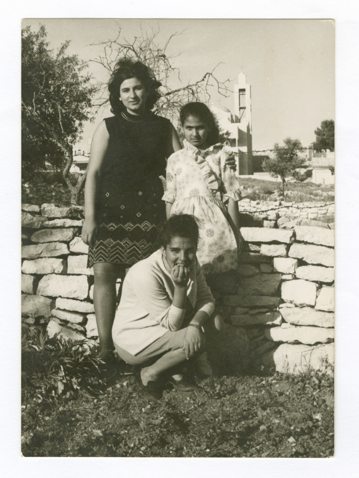 A Photograph of Anton Hanna's Daughters, Hayfa and Marwa, and Their Cousin Ghada