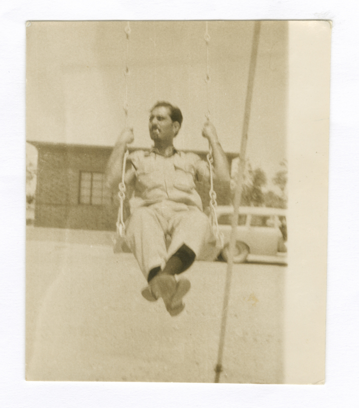 A Photograph of Anton Hanna in Saudi Arabia