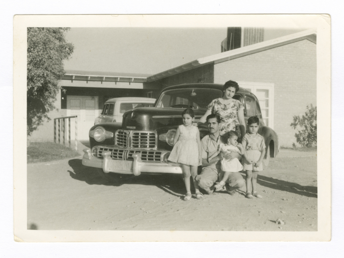 A Photograph of Anton Hanna's Family in Saudi Arabia 