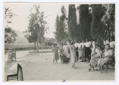 Domia Khalil Sakakini with Friends School Teachers 