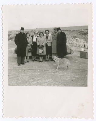 Domia and Hala Sakakini with Metri and Nada Farraj and Nahil Daadas