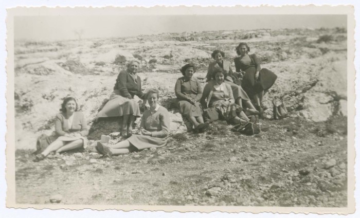 Hala Khalil Sakakini and her Teacher Colleagues 