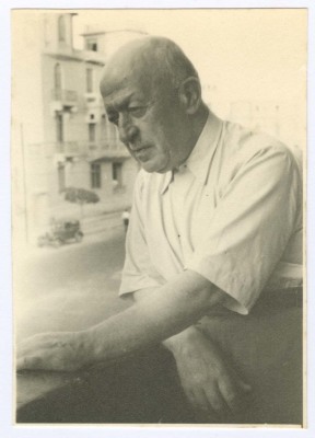 A Portrait of  Khalil Sakakini, Katamon- Jerusalem