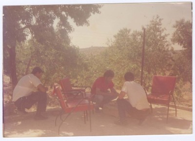 A Photograph of People in Kubar, Ramallah 