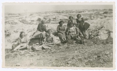 Hala Khalil Sakakini and her Teacher Colleagues 