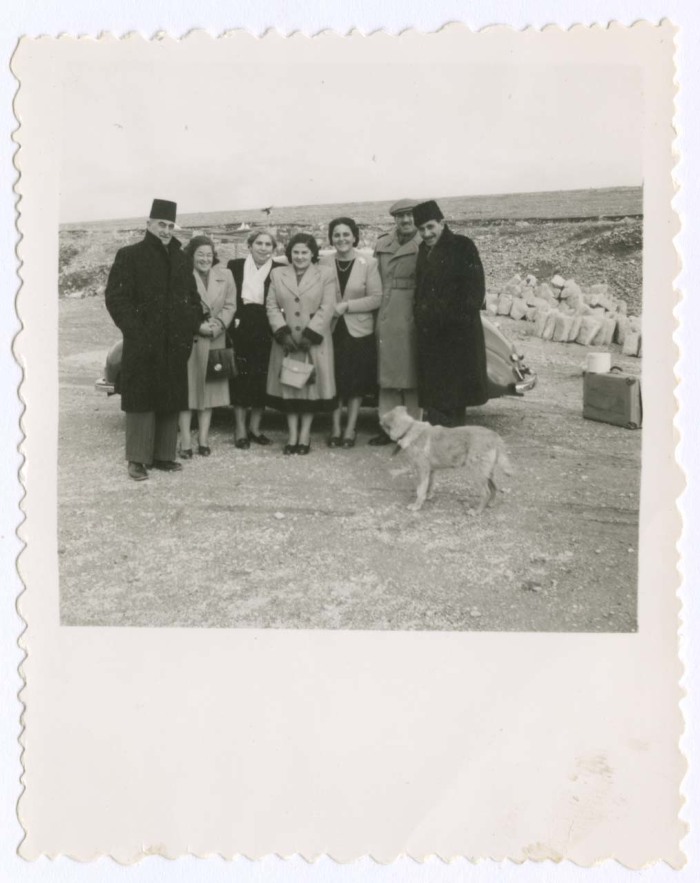 Domia and Hala Sakakini with Metri and Nada Farraj and Nahil Daadas