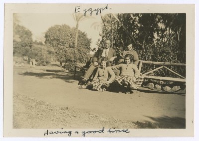 Khalil Sakakini and Family, Egypt