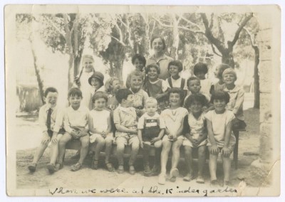 Hala Sakakini and Preschoolers 