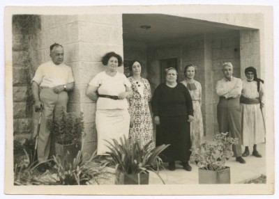 Khalil Sakakini and Family Members 