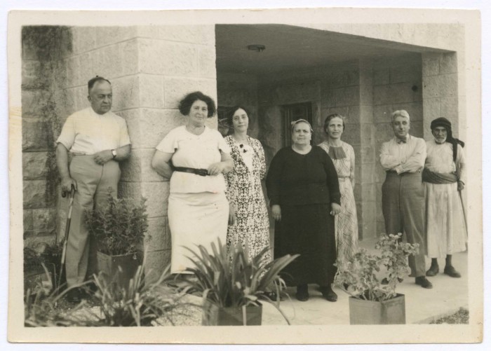 Khalil Sakakini and Family Members 