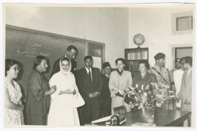 Domia Khalil Sakakini and Officials