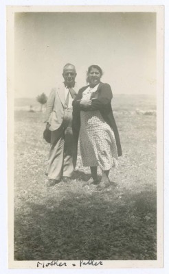 Khalil Sakakini and his Wife Sultana Abdo