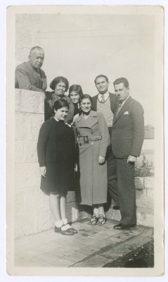 Khalil Sakakini and Family Members 