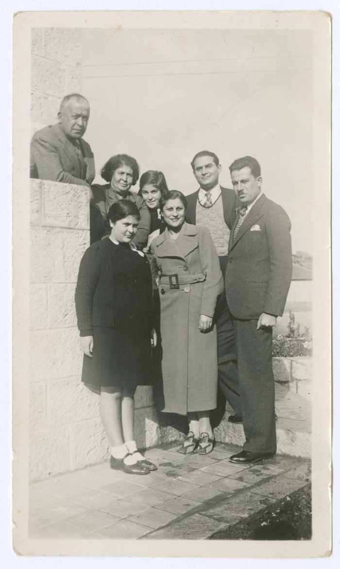 Khalil Sakakini and Family Members 