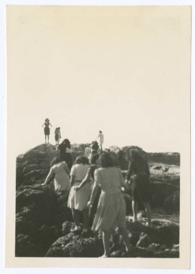 Hala Khalil Sakakini with her Colleagues