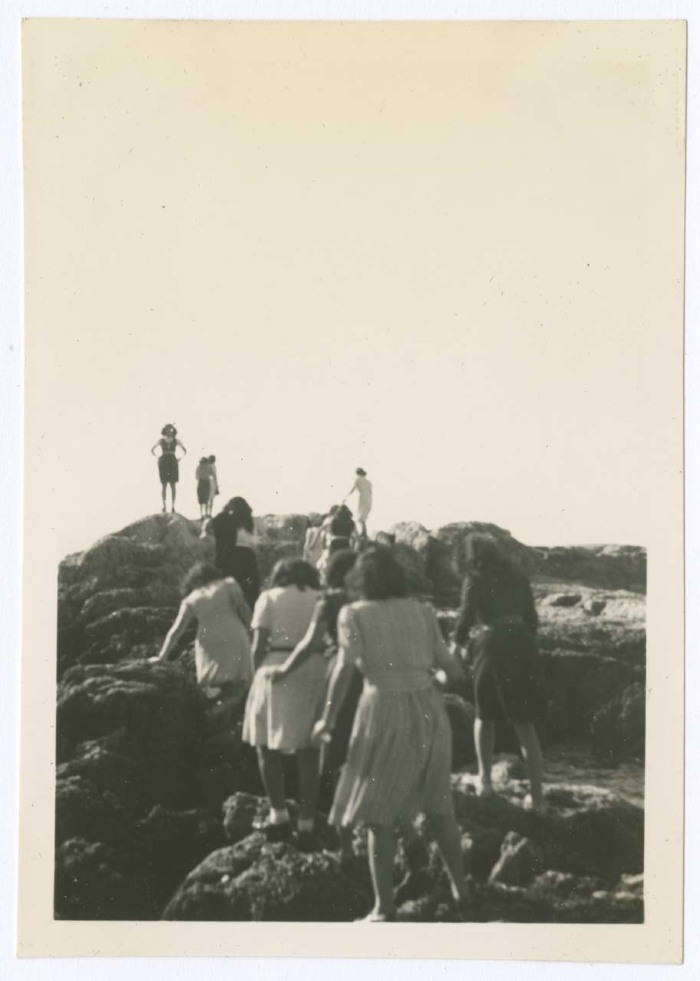 Hala Khalil Sakakini with her Colleagues