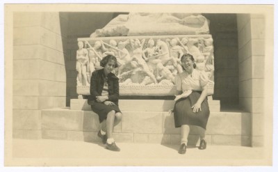 Domia Khalil Sakakini and Ilham Hallaq, Jerusalem 