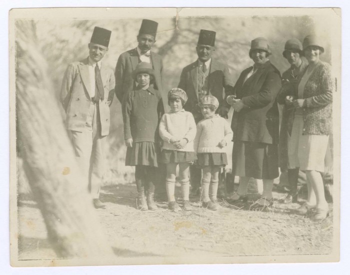 Khalil Sakakini, His Family and Others, 1929