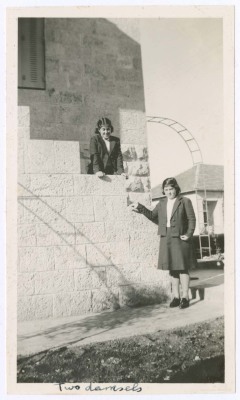 Domia and Hala Khalil Sakakini