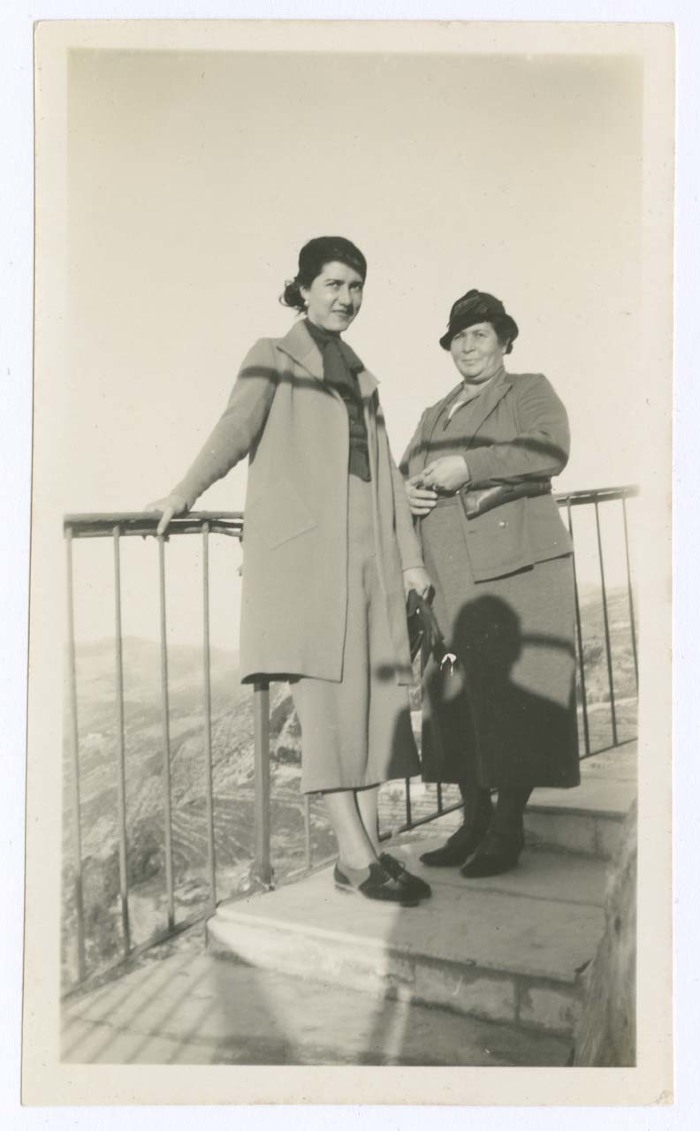 Sultana Abdo and Sadeyeh al-Jabri in Lebanon