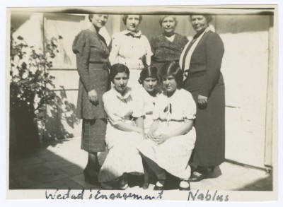 Sultana Abdo with Her Daughters During Widad Da