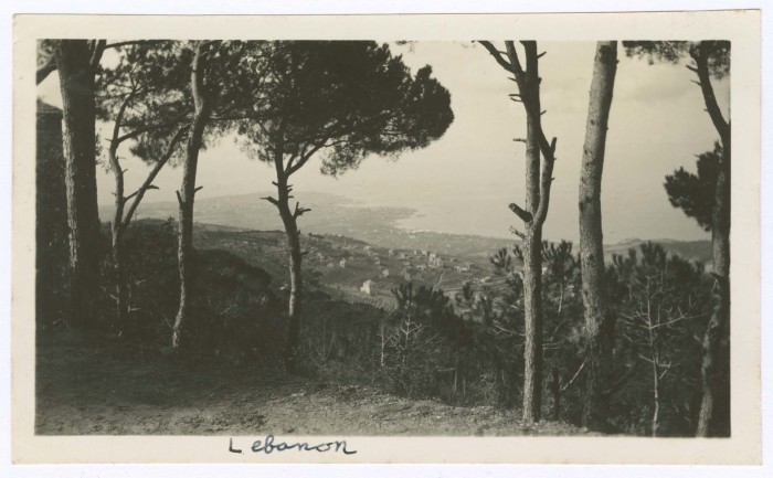 A Landscape of a Coastline in Beirut
