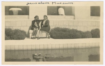 Hala Khalil Sakakini and Ilham Hallaq, Jerusalem 
