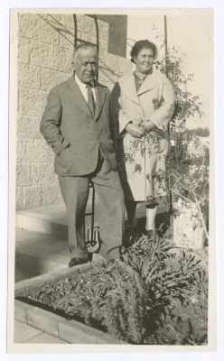 خليل السكاكيني وسلطانة عبده، القطمون، القدس