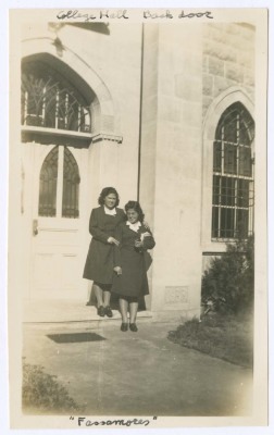 Domia and Hala Khalil Sakakini, the Girls American College, Beirut