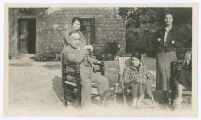 Khalil Sakakini and Sultana Abdo with Others 