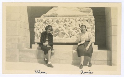 Domia Khalil Sakakini and Ilham Hallaq, Jerusalem