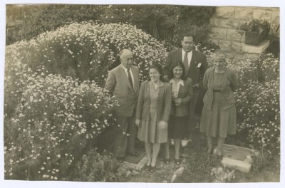 Khalil Sakakini and His Family Before His Wife