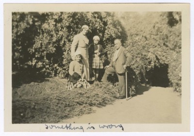 Khalil Sakakini, his Sister and Daughters
