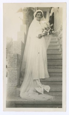 A Portrait of Najla Abdo on her Wedding Day 