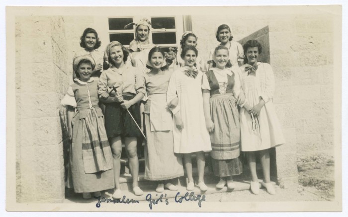 A Group of German School Students in Jerusalem